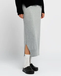 Women Barrie Iconic cashmere skirt
