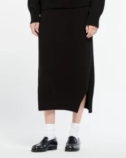 Women Barrie Iconic cashmere skirt