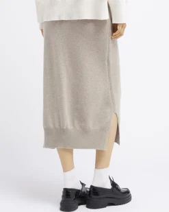Women Barrie Iconic cashmere skirt
