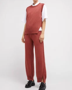 Women Barrie Iconic cashmere trousers