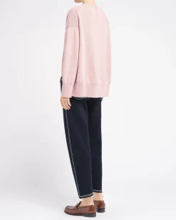 Women Barrie Iconic oversized cashmere jumper