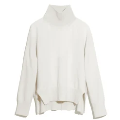 Women Barrie Iconic oversized roll-neck cashmere jumper