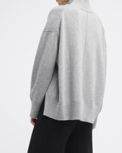 Women Barrie Iconic oversized roll-neck cashmere jumper