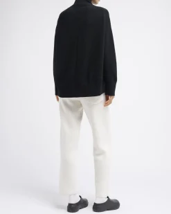 Women Barrie Iconic oversized roll-neck cashmere jumper