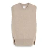Women Barrie Iconic sleeveless cashmere jumper