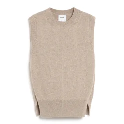 Women Barrie Iconic sleeveless cashmere jumper