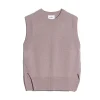 Women Barrie Iconic sleeveless cashmere jumper