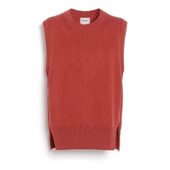 Women Barrie Iconic sleeveless cashmere jumper