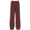 Women Barrie Iconic trousers in cashmere with floral embroidery