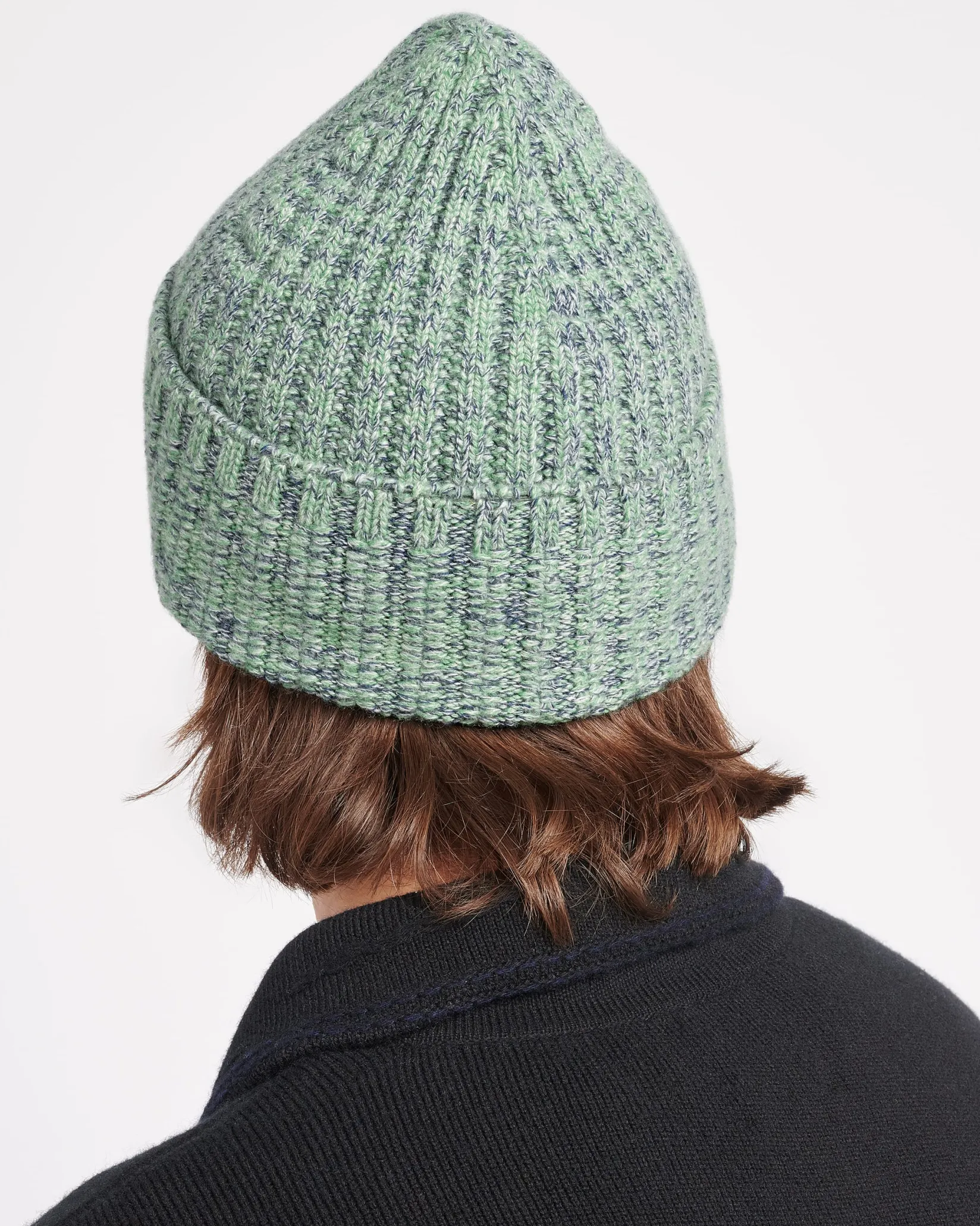 Women Barrie Mottled cashmere beanie