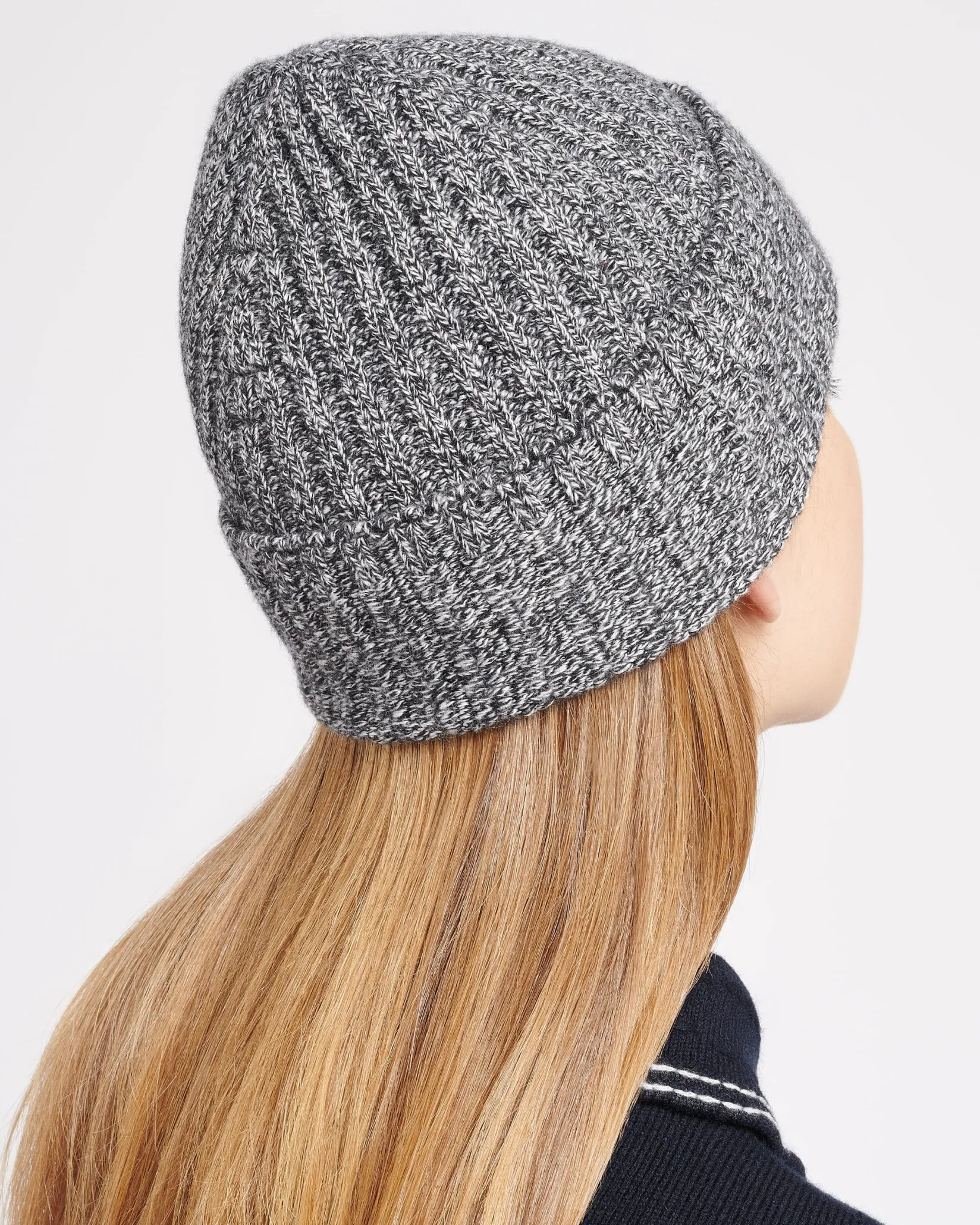 Women Barrie Mottled cashmere beanie