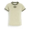 Women Barrie Mottled cashmere top with B logo