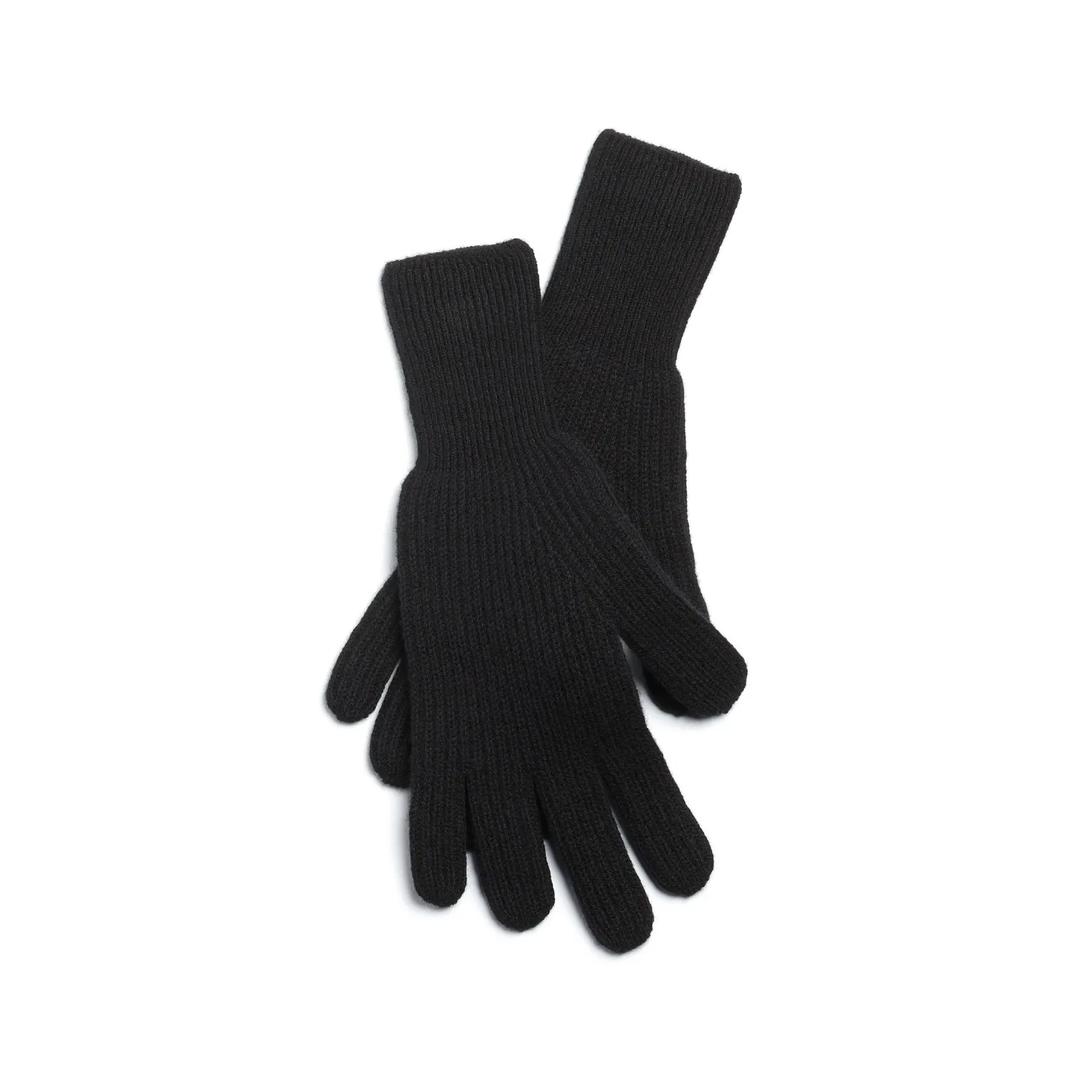 Women Barrie Ribbed cashmere gloves