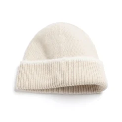 Women Barrie Shearling-effect cashmere beanie