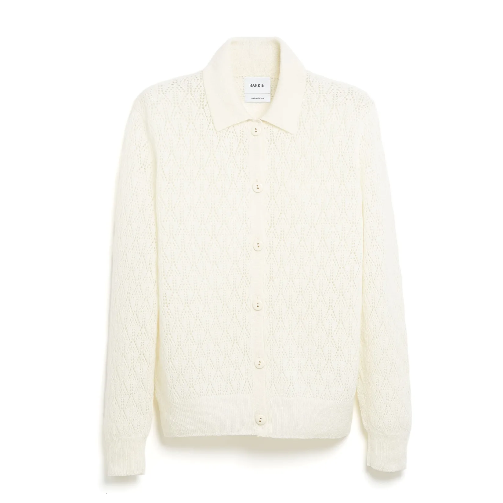 Women Barrie Shirt in cashmere lace