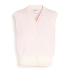Women Barrie Sleeveless cashmere cardigan