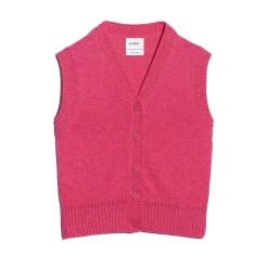 Women Barrie Sleeveless cashmere vest