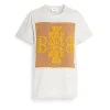Women Barrie Sparkling T-Shirt with logo cashmere patch