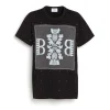 Women Barrie Sparkling T-Shirt with logo cashmere patch