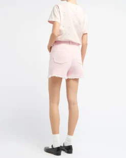 Women Barrie Sparkling T-Shirt with cashmere B logo patch