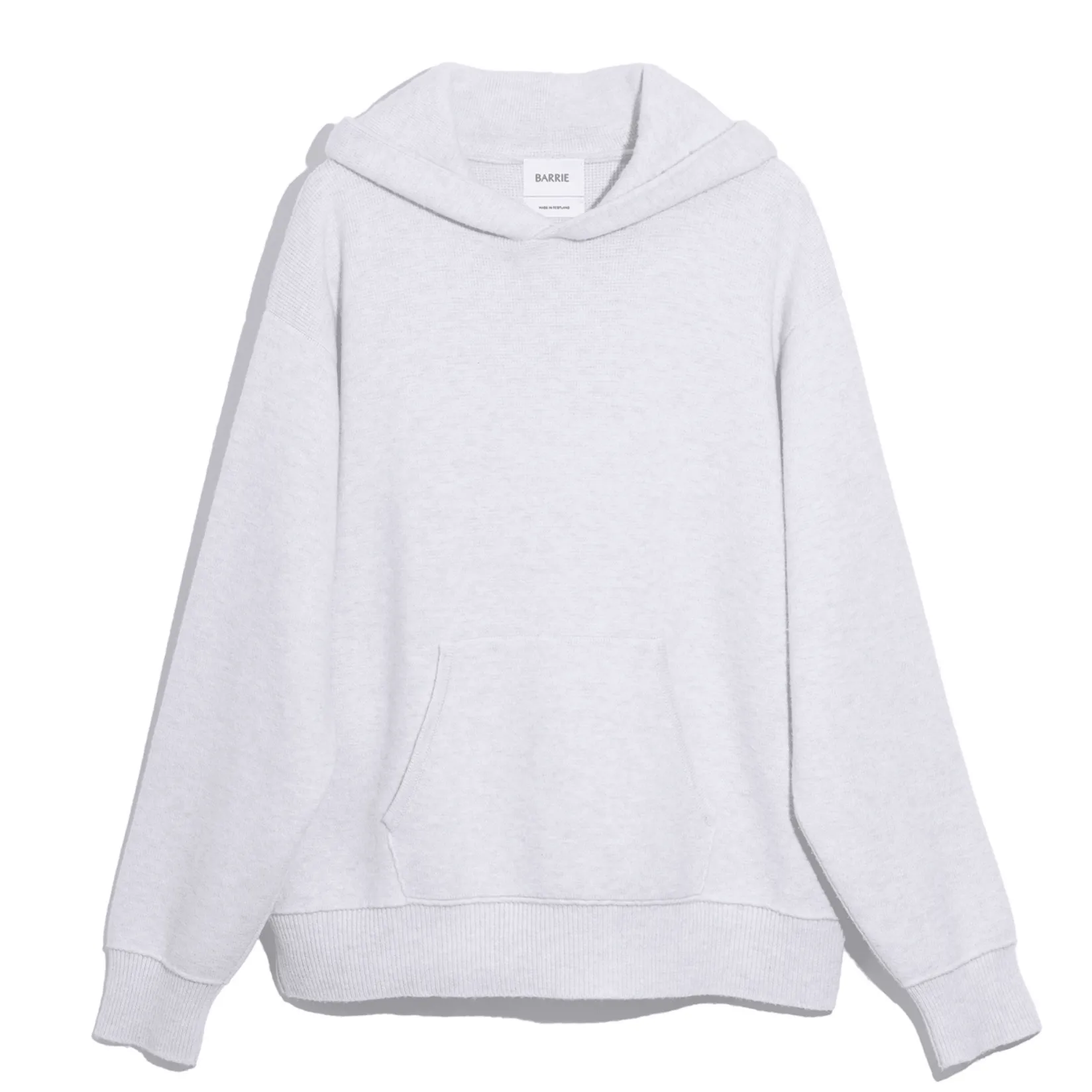 Barrie Sportswear cashmere and cotton hoodie