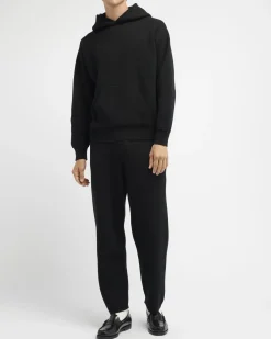 Barrie Sportswear cashmere and cotton hoodie