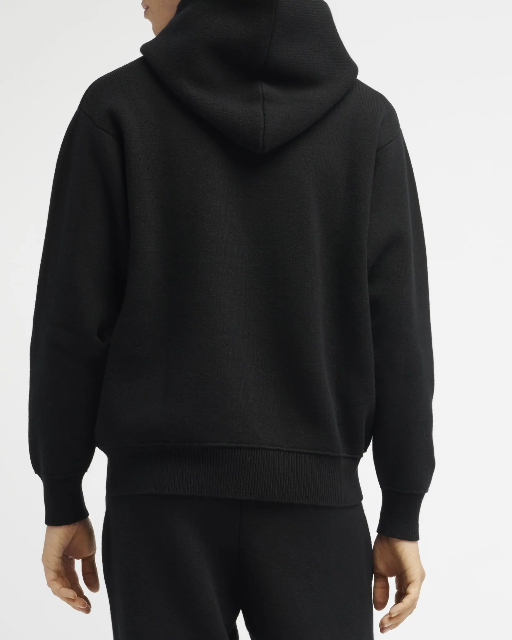 Barrie Sportswear cashmere and cotton hoodie