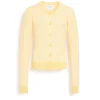 Women Barrie Striped cardigan in cashmere, alpaca and silk