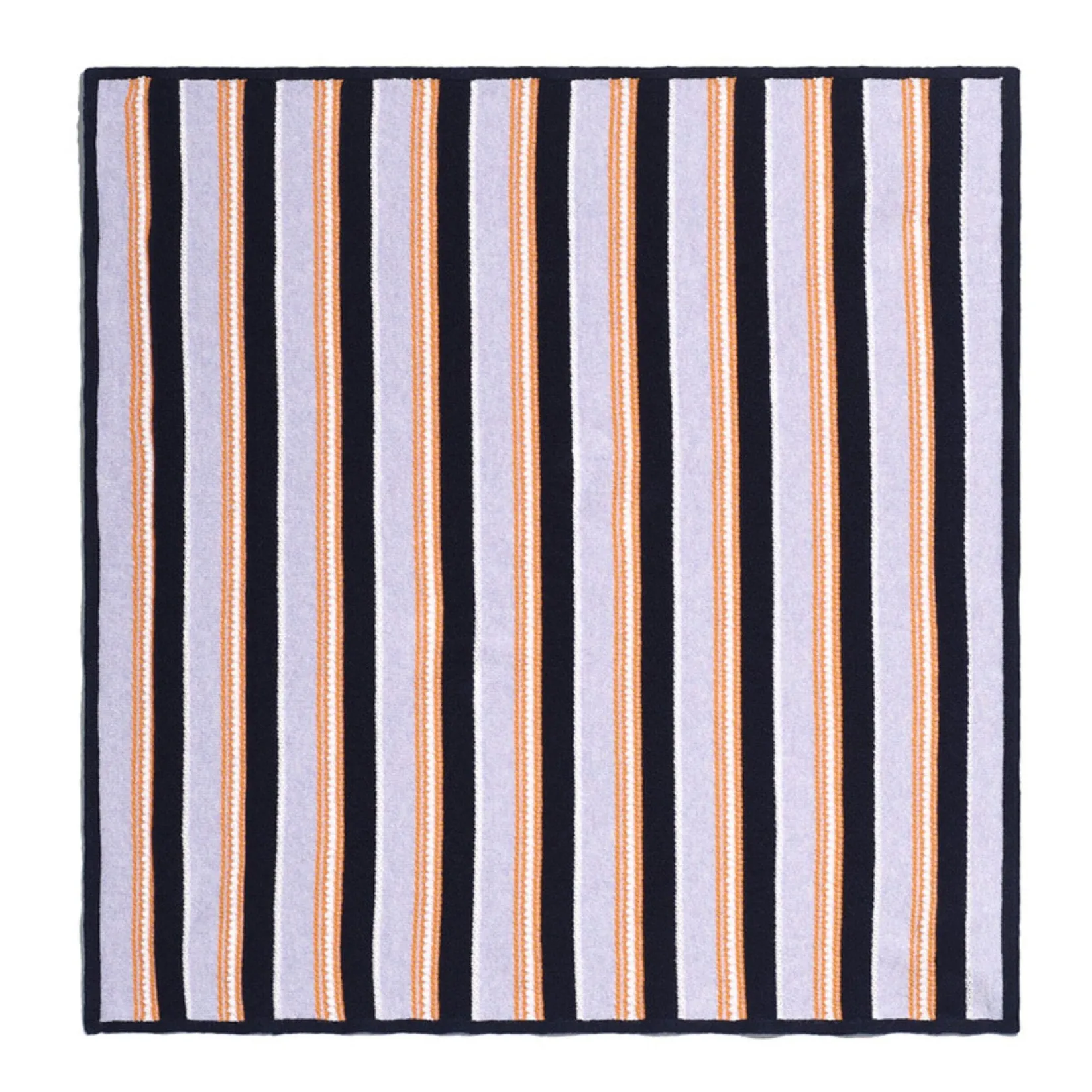 Women Barrie Striped cashmere and cotton foulard