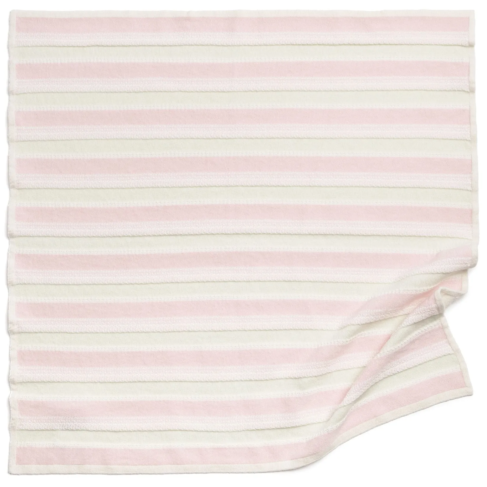 Women Barrie Striped cashmere and cotton scarf