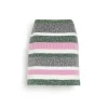 Women Barrie Striped cashmere short skirt