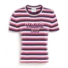 Women Barrie Striped cashmere top