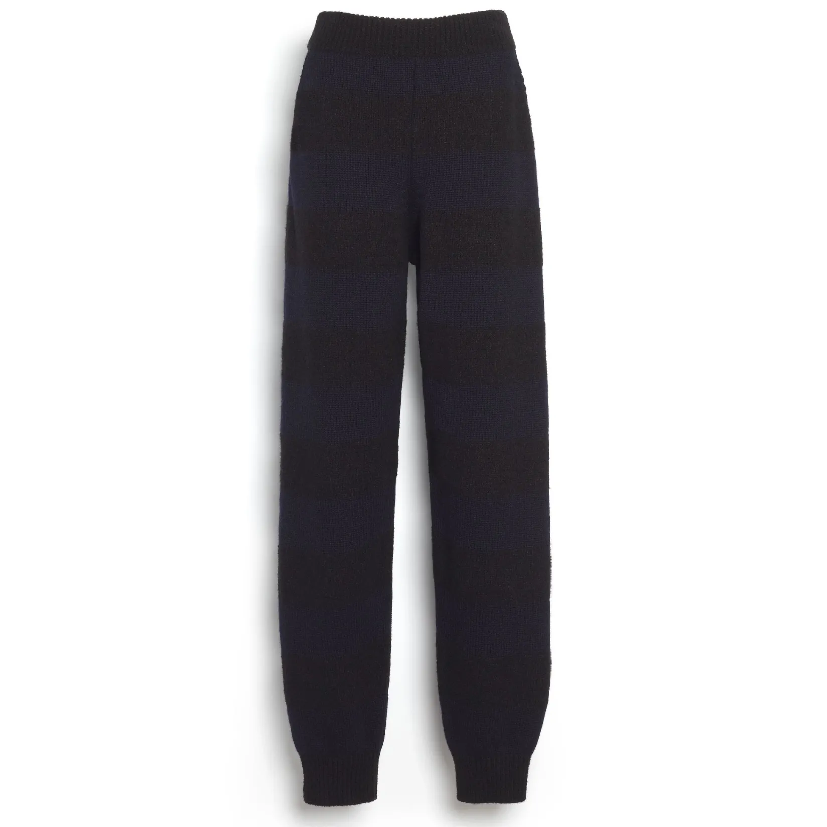 Women Barrie Striped cashmere trousers