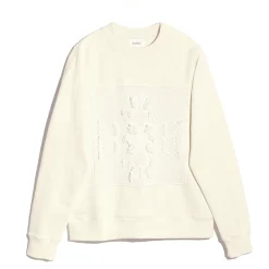 Women Barrie Sweatshirt with logo cashmere patch