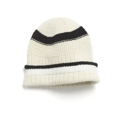 Women Barrie Textured beanie hat in cashmere