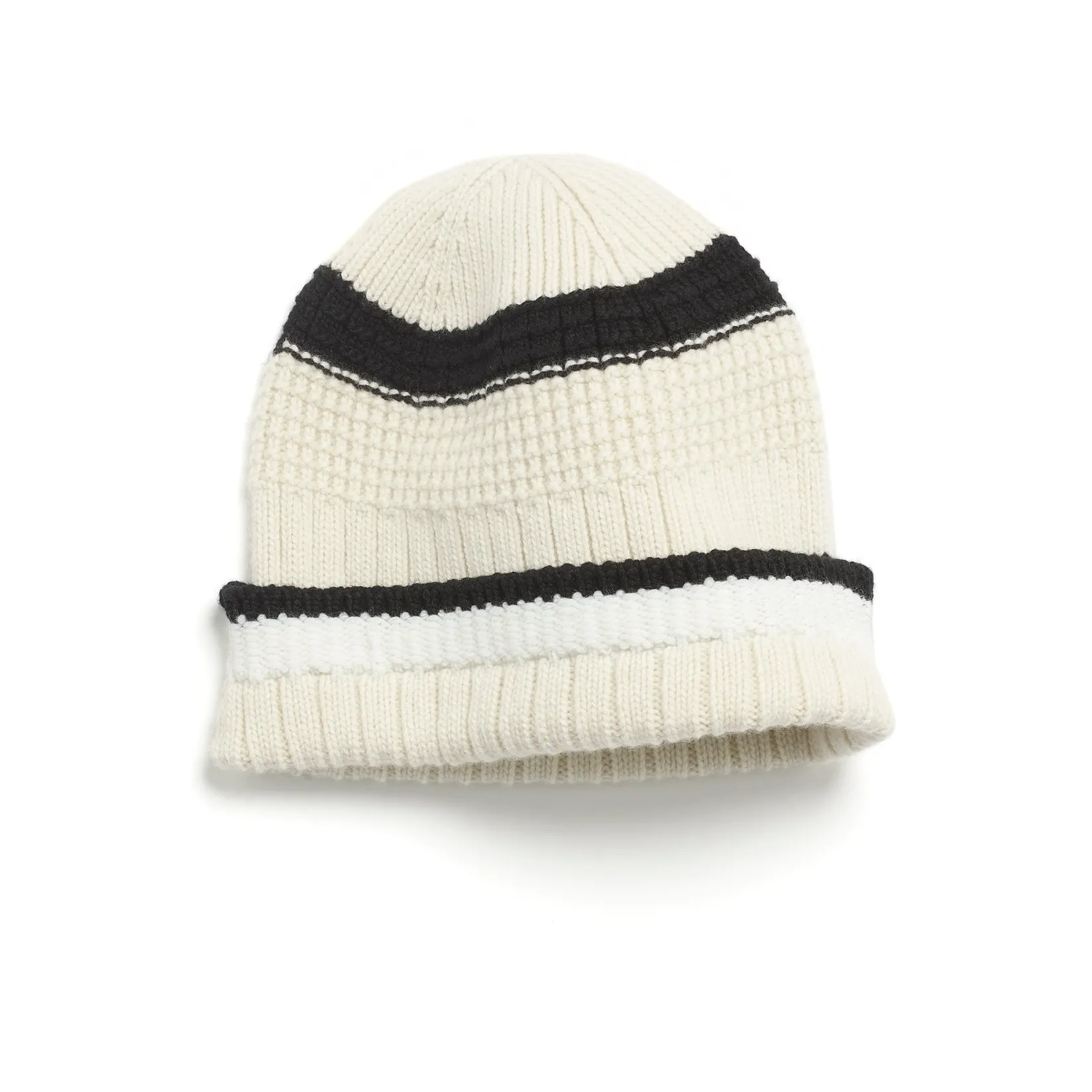 Women Barrie Textured beanie hat in cashmere