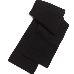 Women Barrie Textured cashmere scarf