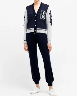 Women Barrie Timeless cashmere joggers