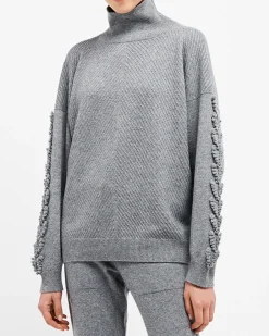 Women Barrie Timeless roll-neck cashmere jumper
