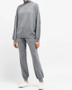Women Barrie Timeless roll-neck cashmere jumper