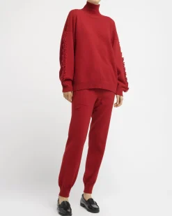 Women Barrie Timeless roll-neck cashmere jumper