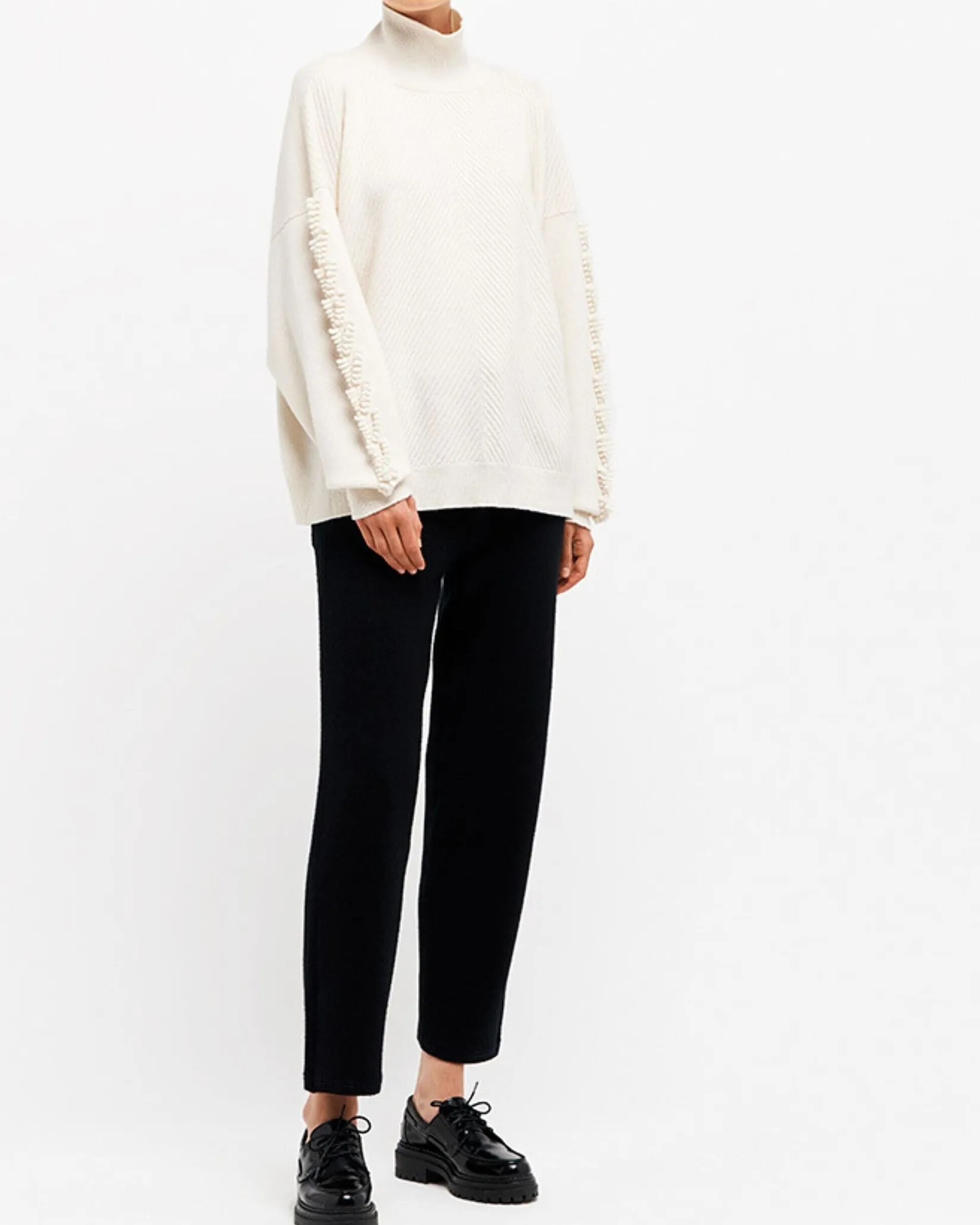 Women Barrie Timeless roll-neck cashmere jumper