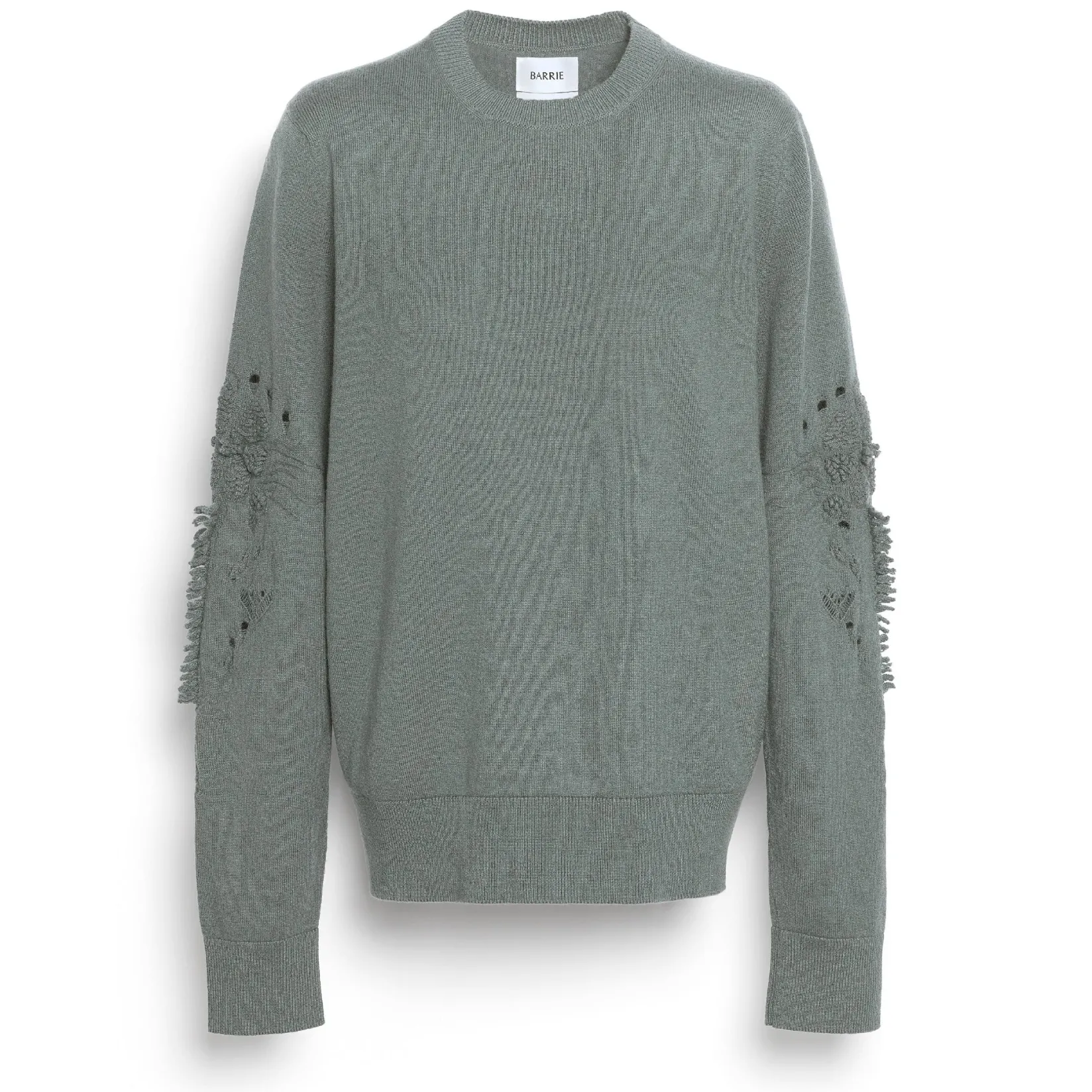 Women Barrie Timeless round-neck cashmere jumper