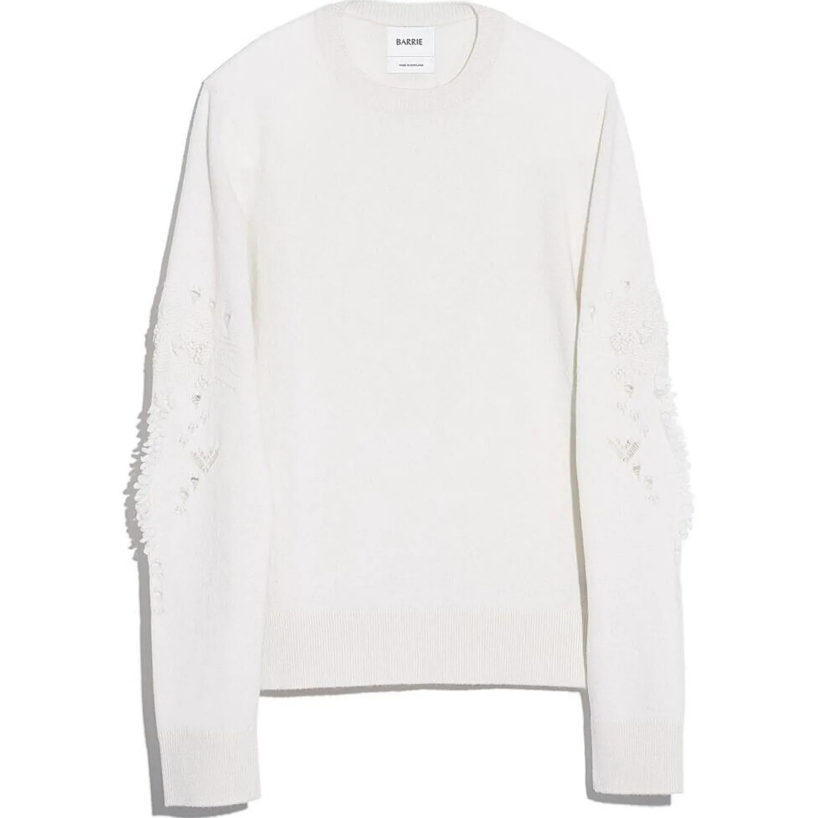 Women Barrie Timeless round-neck cashmere jumper