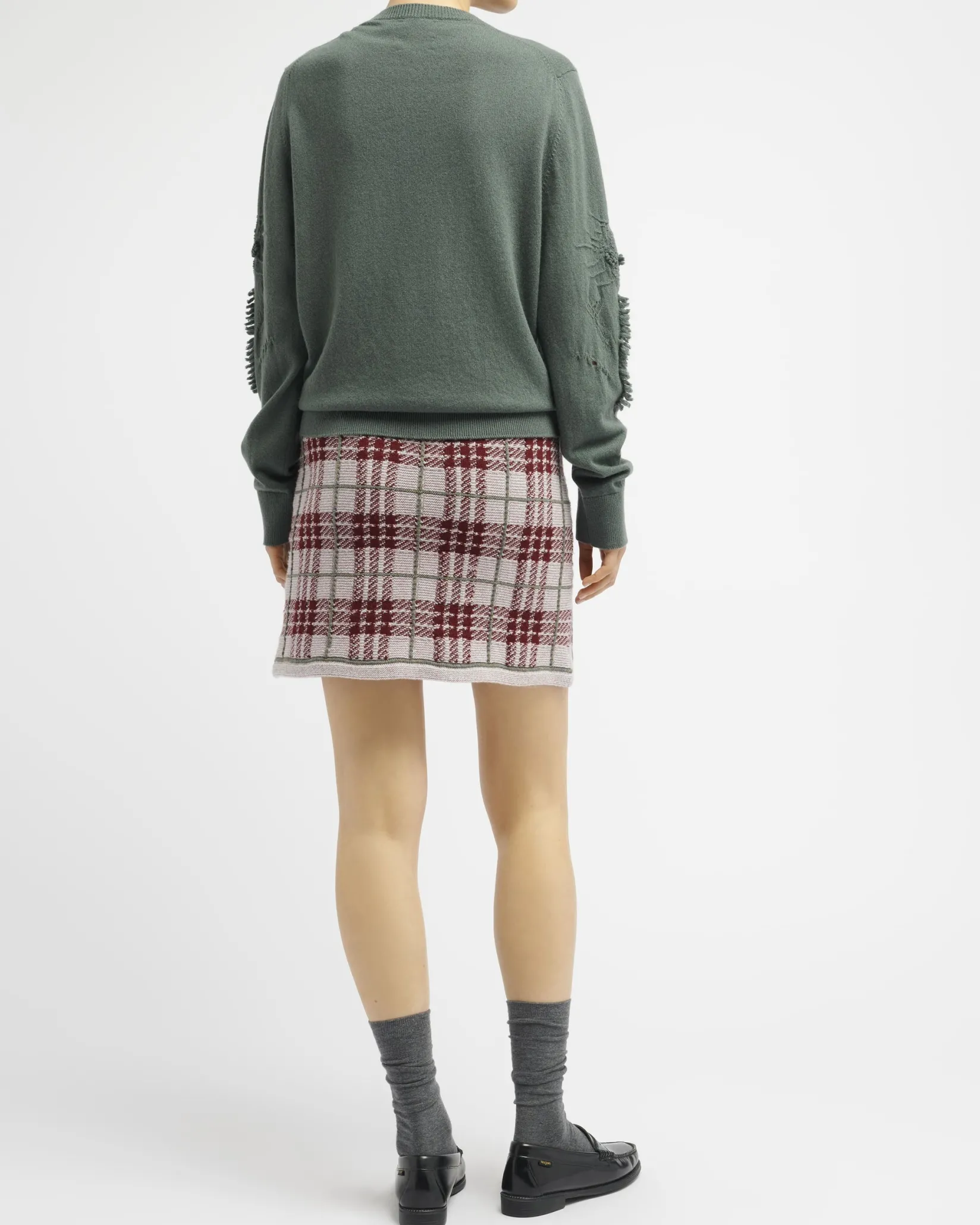 Women Barrie Timeless round-neck cashmere jumper