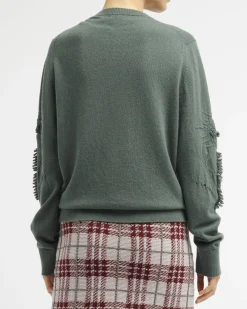 Women Barrie Timeless round-neck cashmere jumper