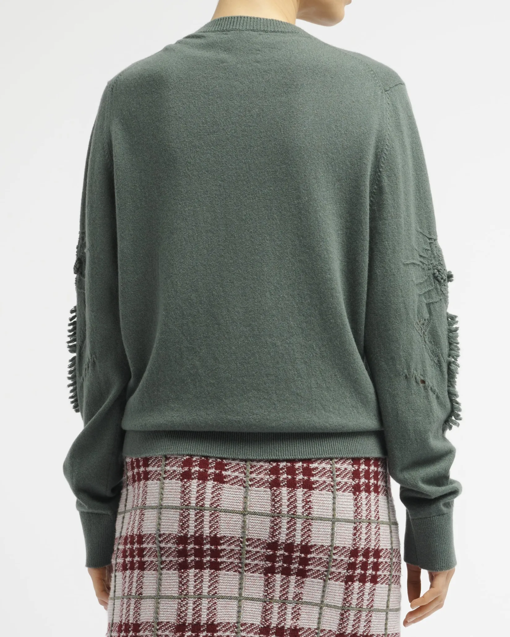 Women Barrie Timeless round-neck cashmere jumper