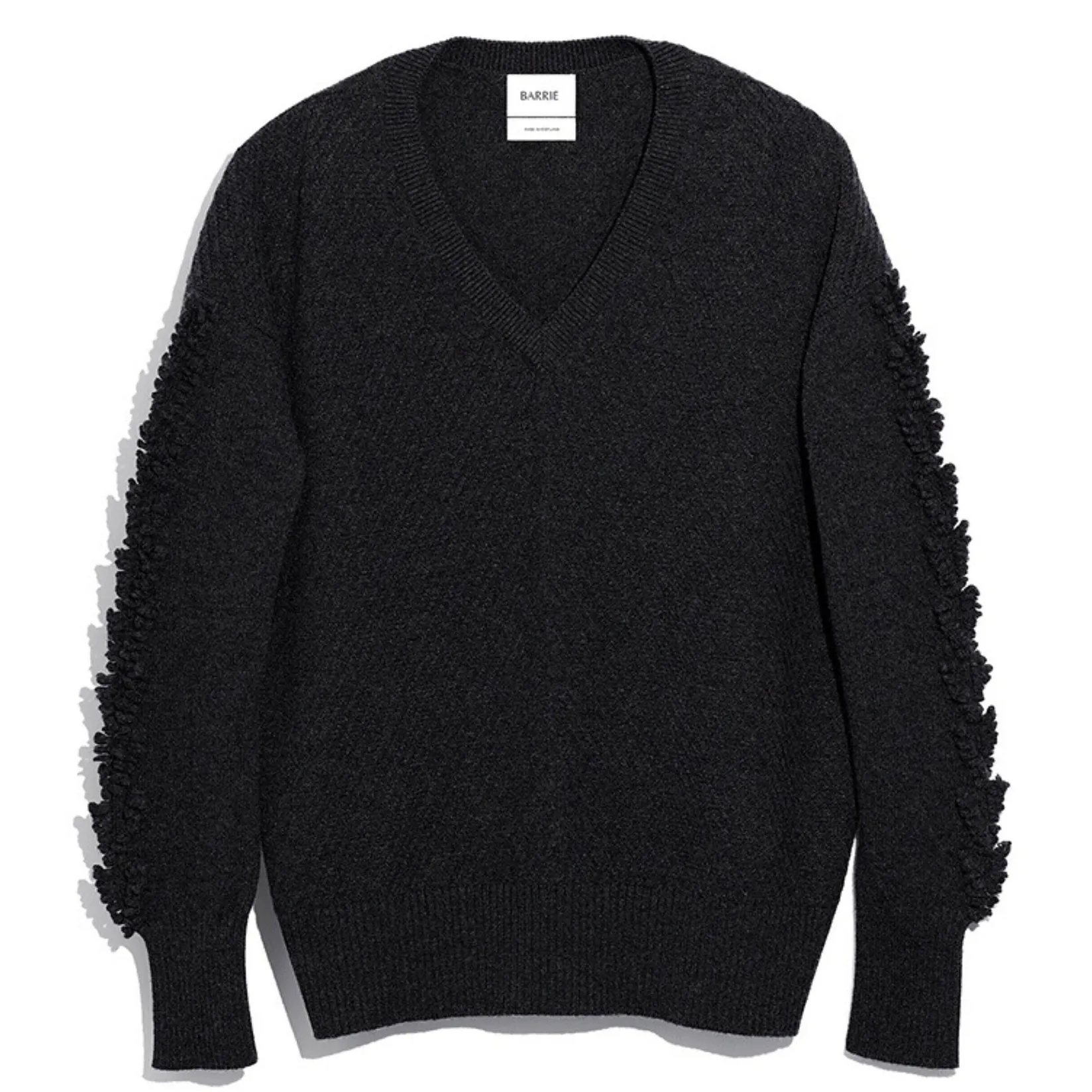 Women Barrie Timeless V-neck cashmere jumper