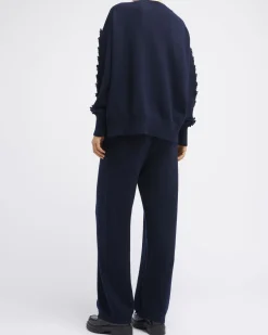 Women Barrie Timeless V-neck cashmere jumper
