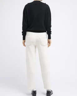 Women Barrie Timeless V-neck cashmere jumper